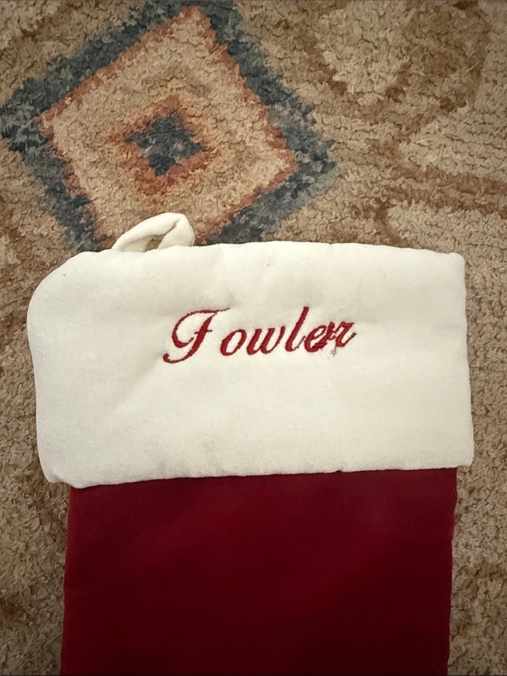 Pottery Barn Fowler Stocking Small